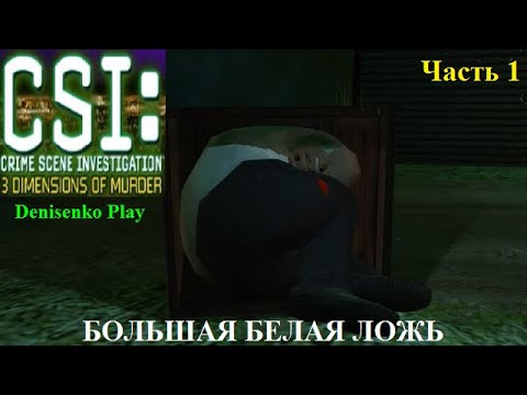 Видео: CSI: 3 Dimensions of Murder. Дело № 5: БОЛЬШАЯ БЕЛАЯ ЛОЖЬ. Часть 1.