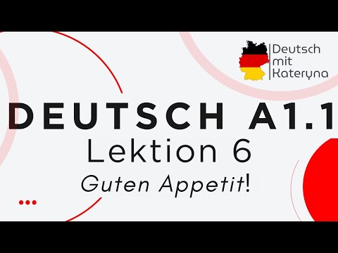 Видео: Лекція 6 | А1.1 Німецька з нуля 🇺🇦🇩🇪 Lektion 6 | A1.1 Deutsch