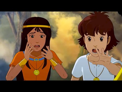 Видео: Таинственные золотые города - Кагосима (1 серия/3 сезон) Мультфильм для детей