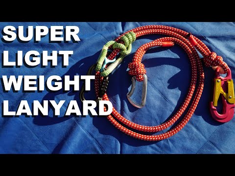 Видео: Как сделать страховочный шнур для лазания по дереву: легкий, простой и удобный в использовании.