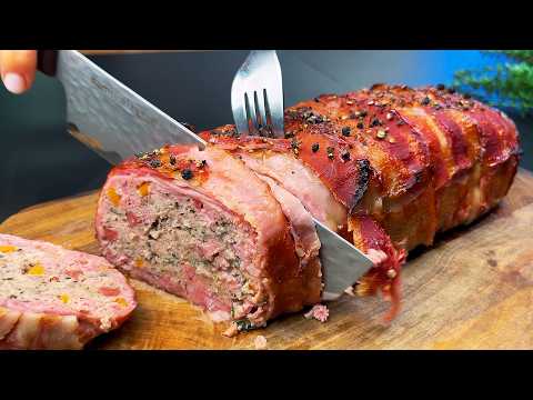 Видео: Этот мясной рулет просто ВАУ! Этот рецепт поразит вас!
