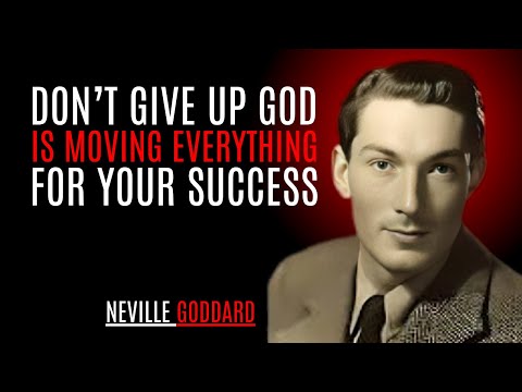 Видео: Не сдавайтесь — Бог движет всем ради вашего успеха» | НЕВИЛИ ГОДДАРД | МОЩНЫЕ УЧЕНИЯ