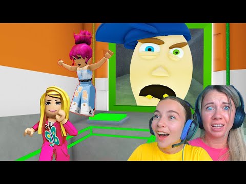 Видео: КОМАНДНЫЙ ПОБЕГ ИЗ ТЮРЬМЫ вместе С МАМОЙ в ROBLOX!