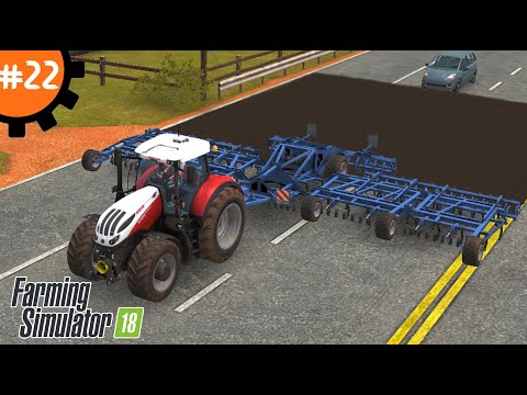 Видео: Новый Гигант на поле: STEYER 6300 Terrus CVT В действии! | Fs 18 Farming Simulator 18. #22