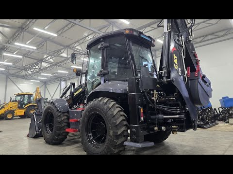 Видео: Экскаватор-погрузчик CATMANN CAT-806