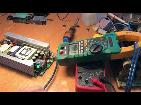 Видео: Наскрізні прогари в зарядках до РЕБа 25В. 20А. Ремонт типових проблем.