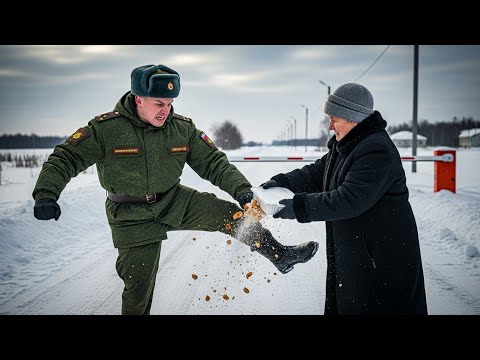 Видео: Наглый солдат пнул её борщ… Он не знал, что это была тётя-ГЕНЕРАЛ! Жестокая месть 🔥