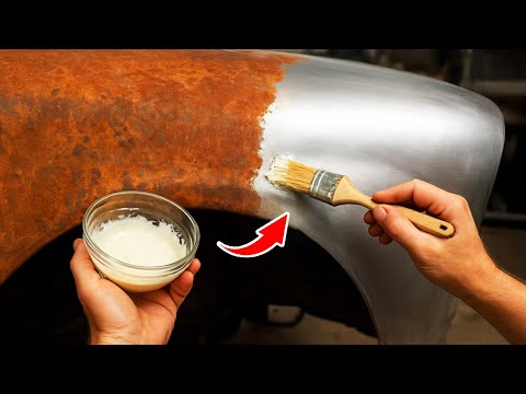 Видео: Как чудо! Самодельный гель для удаления ржавчины всего из 2 ингредиентов!