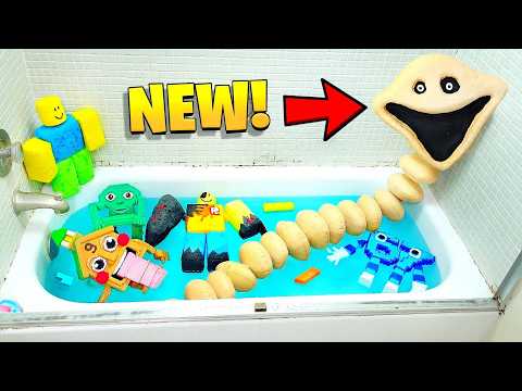 Видео: ROBLOX Slap Tower - BIG WORM (Вечеринка в ванной)