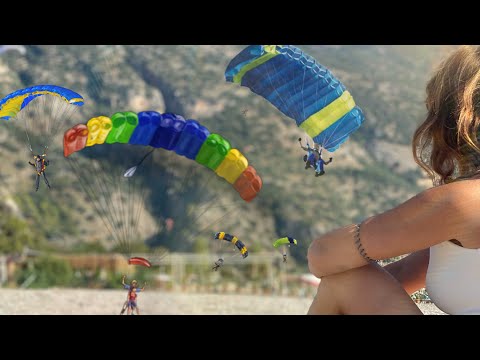 Видео: Олюдениз 🪂 место,  где красивые закаты и хочется летать. Турция на автодоме  #путешествия #vanlife