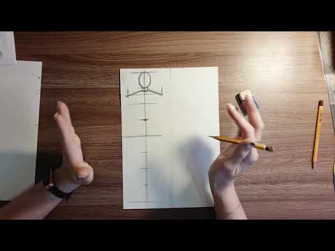 Видео: Композиция  Пропорции человеческого тела