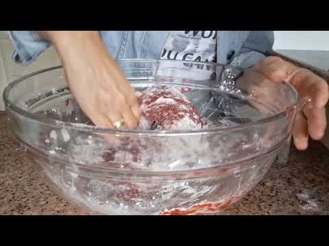 Видео: Мраморное печенье Красный бархат.Red velvet biscuits 