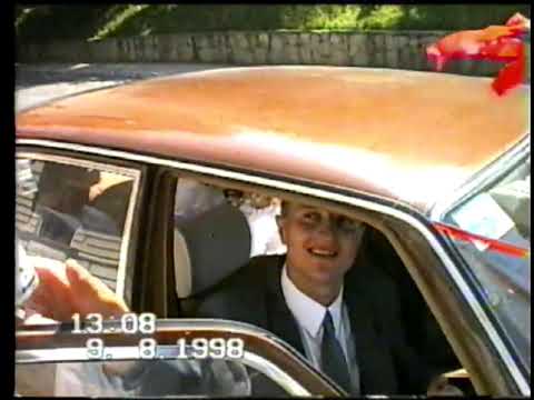 Видео: Весілля Чинчик Валера 10 08 1998 рік. (гурт Слід)