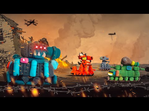 Видео: Советский монстр КВ 6 вместе с Карлом 44 и Менделеевым ✅ Против SCP Чумного доктора с Сиреноголовым