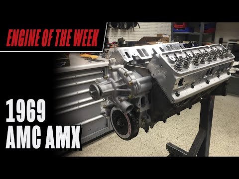 Видео: Двигатель AMC AMX 1969 года