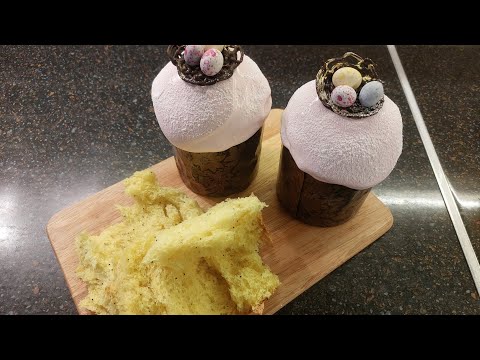Видео: Пасхальный заварной кулич!