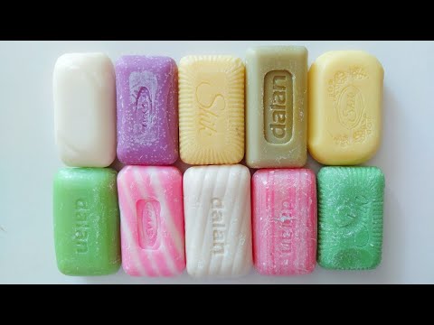 Видео: ASMR Soap catting/ Soap carving/ Резка мыла/ Asmr soap
