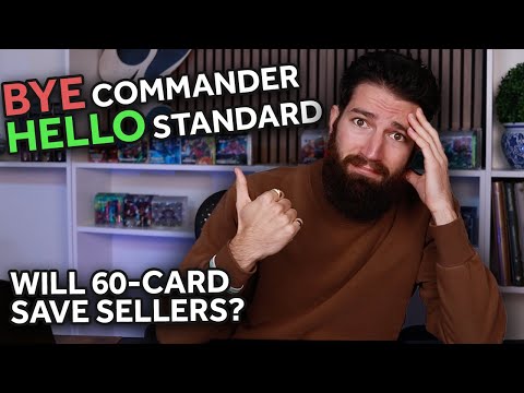 Видео: Следующий большой сдвиг в Wizards… 60-карточная магия (что это значит для продавцов)