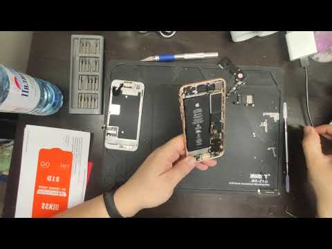 Видео: iPhone 8 замена шлейфа с разъемом зарядки и микрофоном