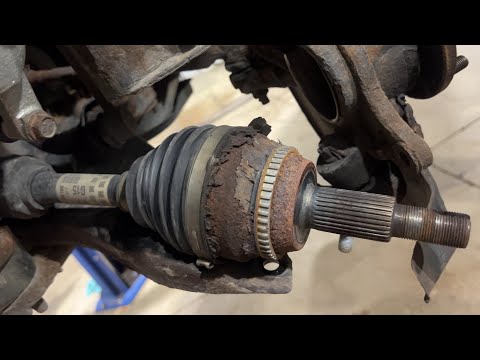 Видео: Замена переднего левого привода карданного вала Toyota Highlander V6 AWD 2014-2017 гг.