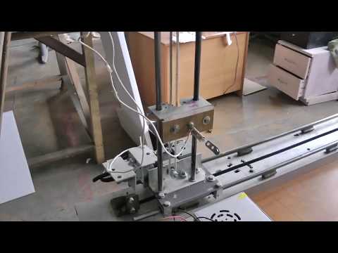 Видео: Пенорезка ЧПУ с независимыми порталами