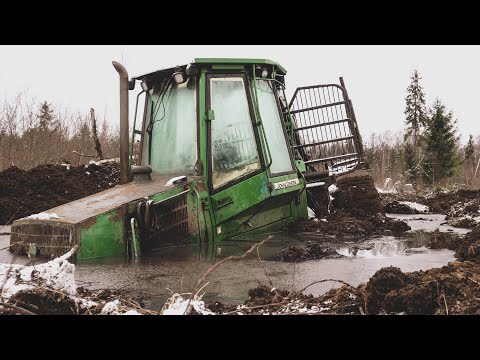 Видео: Toyota Land Cruiser 80 - внедорожный эвакуатор для тяжелой спецтехники.