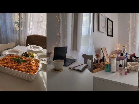 Видео: день в моей жизни 🏡 | Организация ящиков для ухода, прогулка в сад, макароны, шоколадный торт