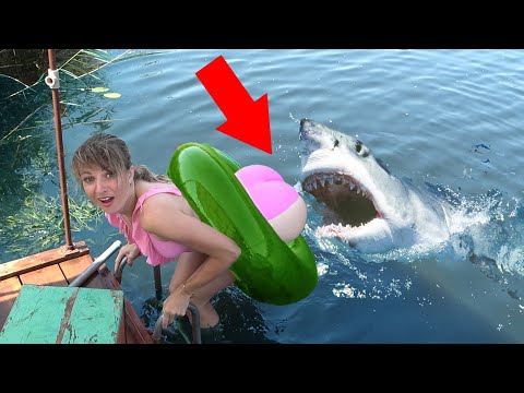 Видео: ЧТО ЗА СТРАННОЕ СУЩЕСТВО НАПАЛО на Лену? Крэйзи лайф