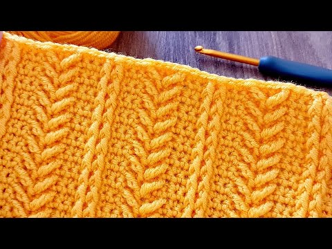 Видео: ОЧЕНЬ ПРОСТОЙ И УНИКАЛЬНЫЙ УЗОР ВЯЗАНИЯ КРЮЧКОМ ВЕЛИКОЛЕПНЫЙ СТЕЖОК ДЛЯ ДЕТСКОГО ОДЕЯЛА КРЮЧКОМ