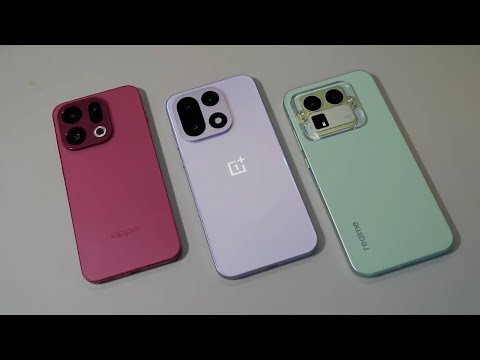 Видео: Oneplus 15 против Oppo Find X9 против Realme GT 8 Pro: полный тест камеры и сравнение теста видео...