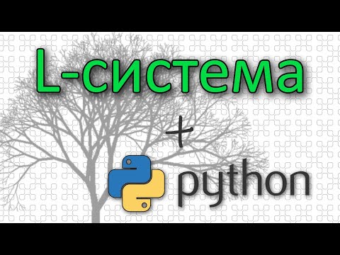 Видео: L-система. Создание фракталов. (Python)