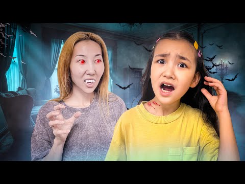 Видео: ИБРАЙХАНОВЫ 🥰 МАМА ВАМПИР??🧛‍♀️ ЗЕЙІН МЕН РАЙАНА ШОООК 😰🧐