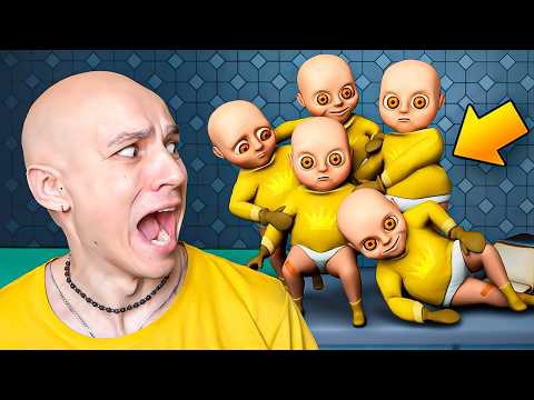 Видео: Я СТАЛ ЛЫСЫМ ПЛАКИ-ПЛАКИ!😭 ПОБЕГ ОТ МАЛЫША В ЖЕЛТОМ😱 [ОБНОВЛЕНИЕ] THE BABY IN YELLOW!