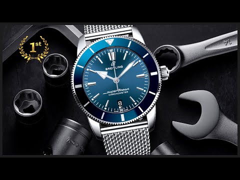 Видео: Мужские часы Breitling Superocean Heritage в стальной корпусе 44 мм!