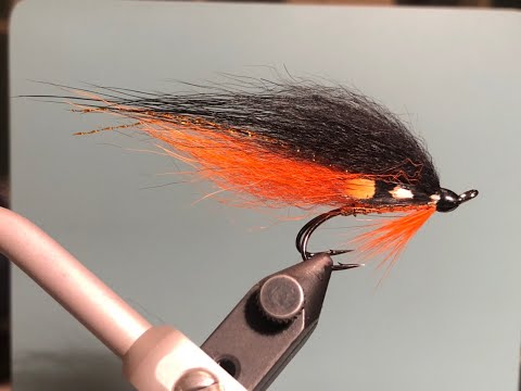 Видео: Лососёвая мушка Yokanga Gold Foxwing (Salmon Fly) Как связать от GM FLY