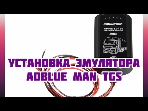 Видео: Отключение мочевины ADBLUE MAN TGS