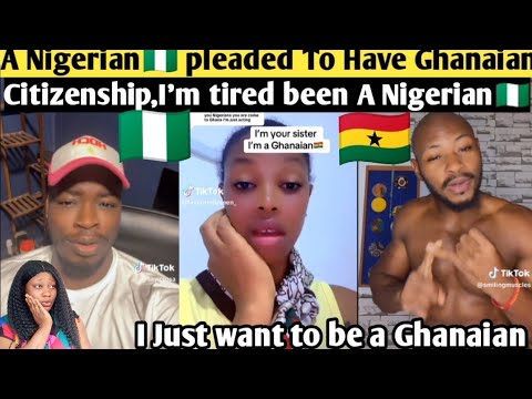Видео: Нигериец🇳🇬 умолял о предоставлении ему гражданства Ганы. Мне надоело быть нигерийцем🇳🇬 #Гана