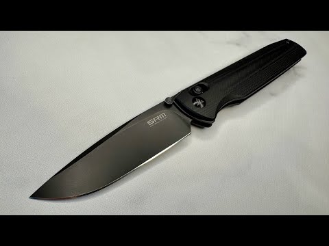Видео: Обзор ножа SRM 258L Black Edition A rare beast from SRM