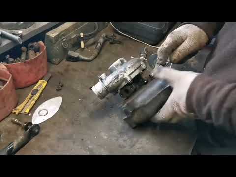 Видео: Чистка заклинившей геометрии турбины 1.9 TDI AFN