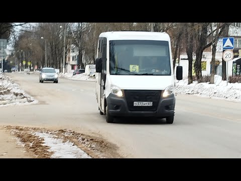 Видео: Автобус №5 (Сафоново). Подстанция - Южный