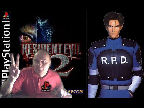 Видео: Sony Playstation Resident Evil 2 игра за Леона Сценарий 2 Прохождение за Ханка Вячеслав