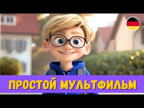 Видео: Начни Понимать Немецкий на Слух. Простой мультик для начинающих