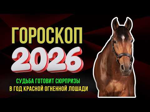 Видео: ГОРОСКОП НА 2026 ГОД ДЛЯ ВСЕХ ЗНАКОВ ЗОДИАКА