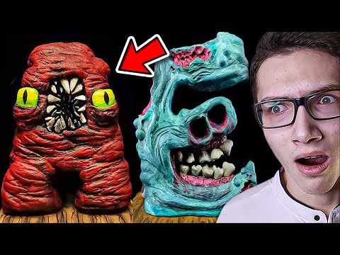 Видео: НЕ ВЗДУМАЙ ЛЕПИТЬ АЛФАВИТ ЛОР 😱🔪 Alphabet Lore Мульт Пародия