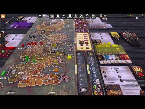 Видео: Настольная Игра Престолов: ПОЛНАЯ тактика игры за дом Баратеон
