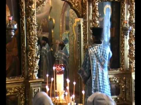 Видео: Иерод. Алексий (Писанюк). Богослужение в Лавре, 2000