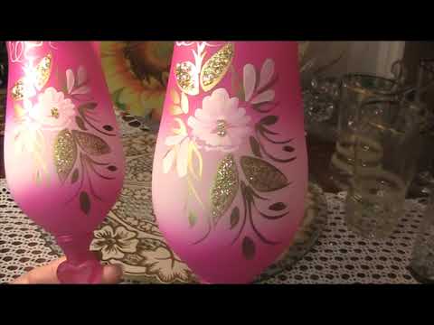 Видео: Посуда даром. Бокалы,стаканы,блюдо из стекла. Забрала бесплатно и еще спасибо сказали.