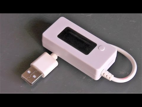 Видео: доработка USB тестера KCX 017 , внешнее питание, схема