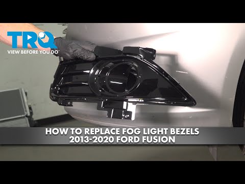 Видео: Как заменить окантовку противотуманных фар на Ford Fusion 2013–2020 годов