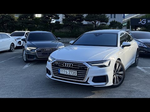 Видео: Две Audi A6 - с минимальными пробегами по Южной Кореи